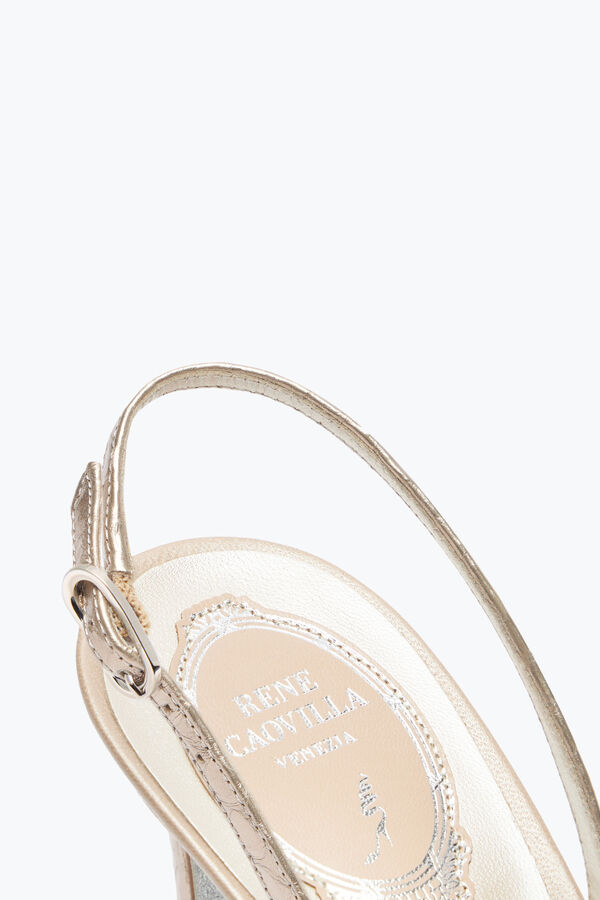 jeweled veneziana champagne slingback 80 rene caovilla