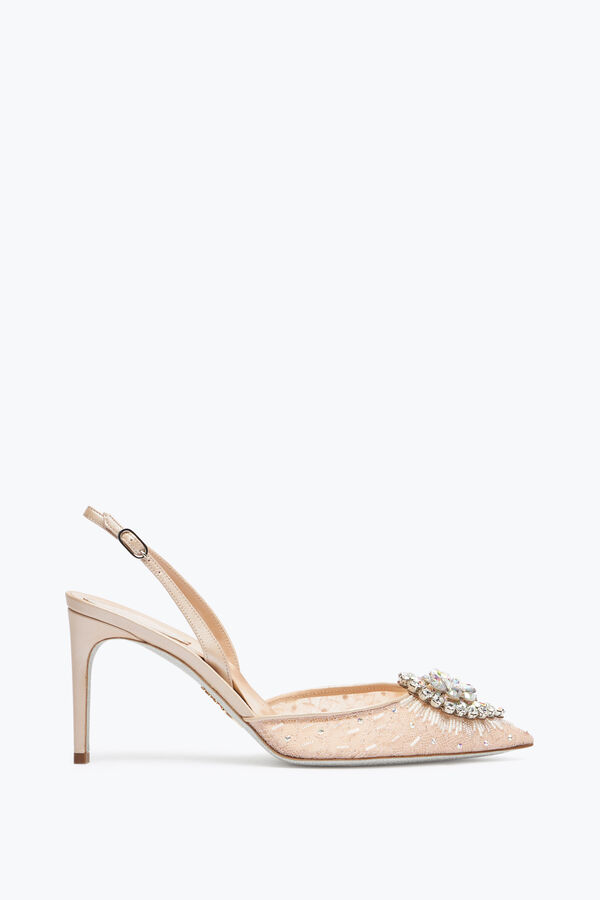 jeweled barbara nude slingback 80 rene caovilla