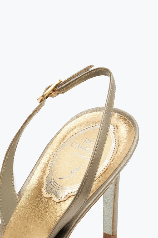 jeweled cinderella bronze slingback 80 rene caovilla