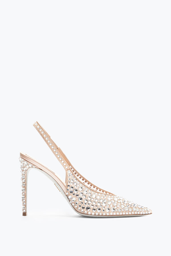 jeweled gilda nude slingback 105 rene caovilla