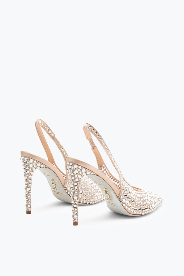 jeweled gilda nude slingback 105 rene caovilla