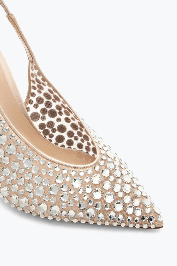 jeweled gilda nude slingback 105 rene caovilla
