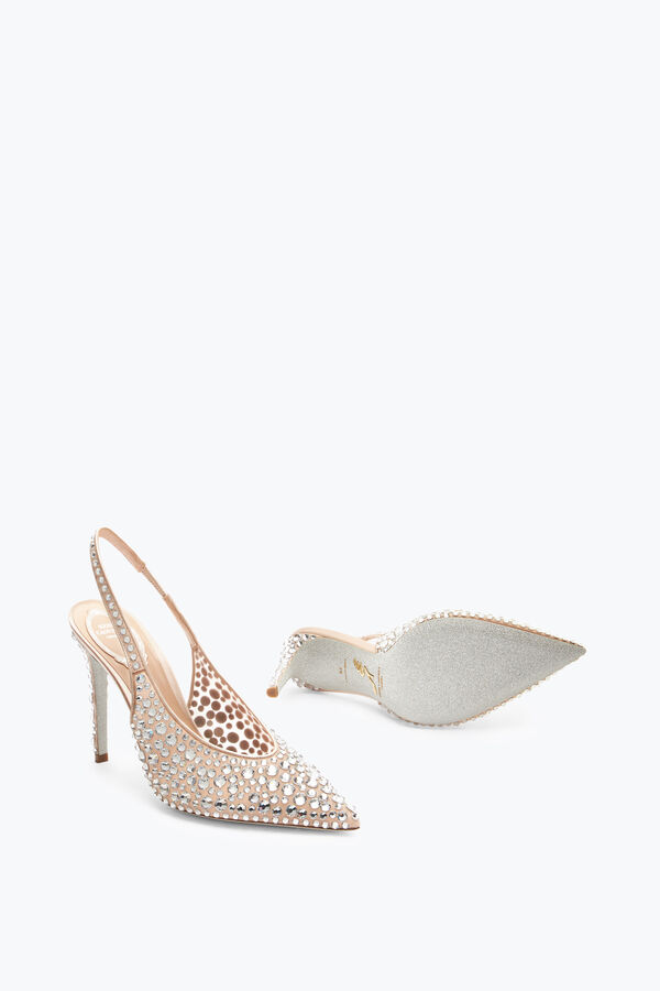 jeweled gilda nude slingback 105 rene caovilla