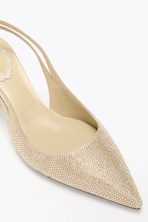 jeweled olivia gold slingback 50 rene caovilla