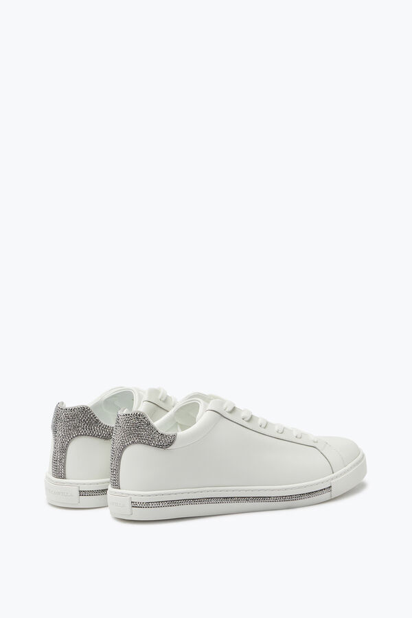 jeweled xtra white and silver sneaker 15 rene caovilla