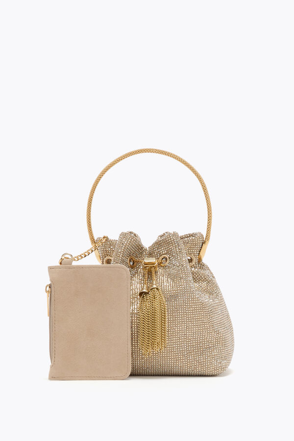 jeweled deva gold mini bag rene caovilla