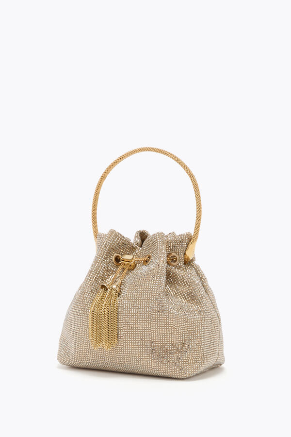 jeweled deva gold mini bag rene caovilla